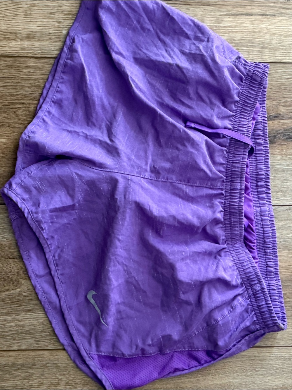 Nike Purple Women's Athletic Running Shorts